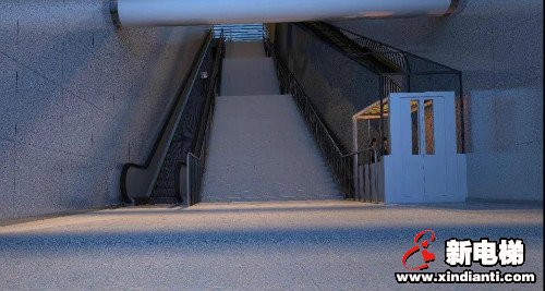 开创中国先河！莱茵斜行电梯助力国内埋深最大的高铁地下车站——八达岭长城站(图3)