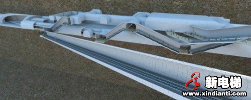 开创中国先河！莱茵斜行电梯助力国内埋深最大的高铁地下车站——八达岭长城站(图4)