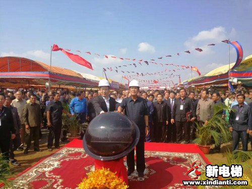 康力电梯服务中国援外重点民生工程--援柬埔寨特本克蒙省医院(图2)