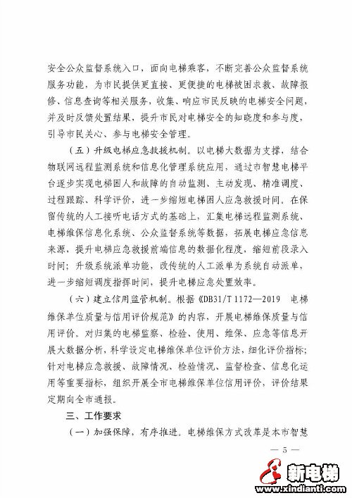 上海市市场监督管理局关于开展电梯维保方式改革试点工作的通知(图5)