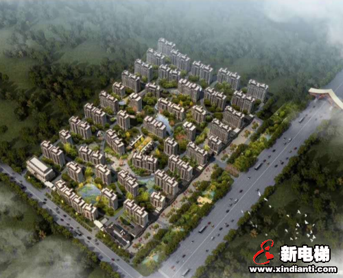 森赫电梯成功签约陕西省大荔县名仕嘉苑项目！(图1)