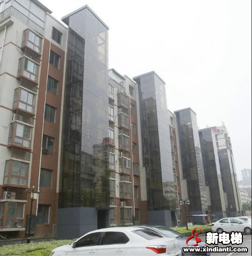 森赫电梯|上海市杨浦区广杭苑小区加装电梯正式竣工交付(图5)