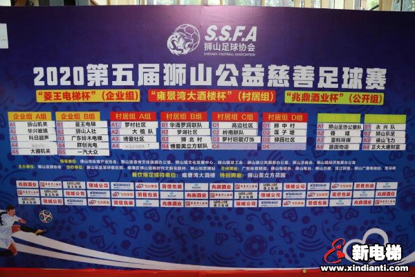 菱王电梯倾力赞助2020第五届狮山公益慈善足球赛(图5)