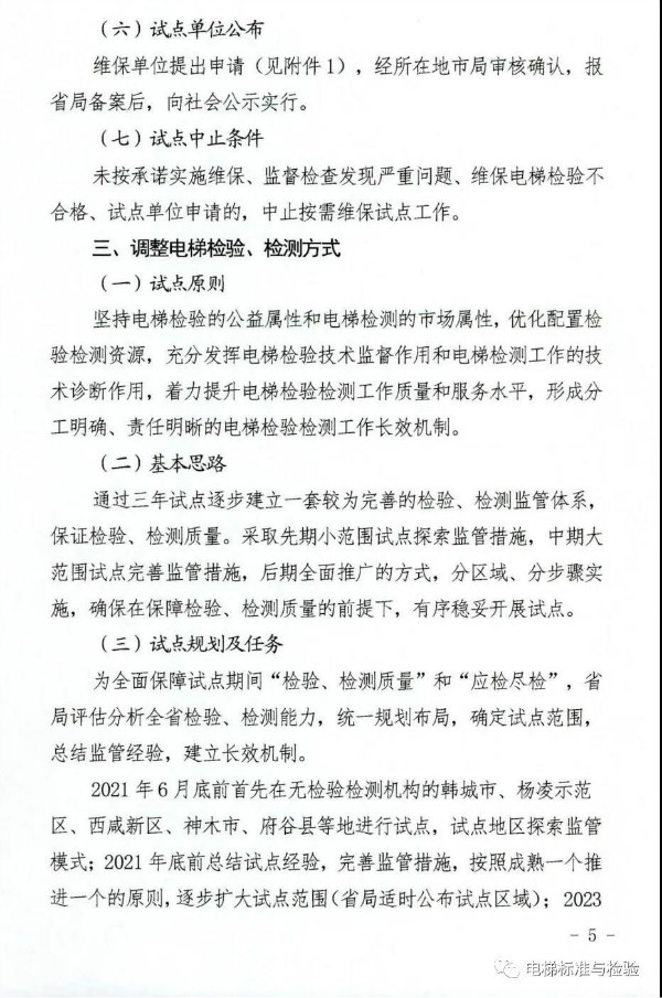 56号文：陕西省电梯改革方案发布（征求意见稿）！(图5)