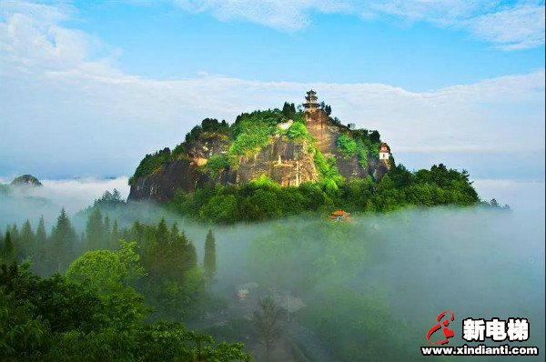 “绝壁天梯”现身又一悬崖景区，速来围观！(图1)