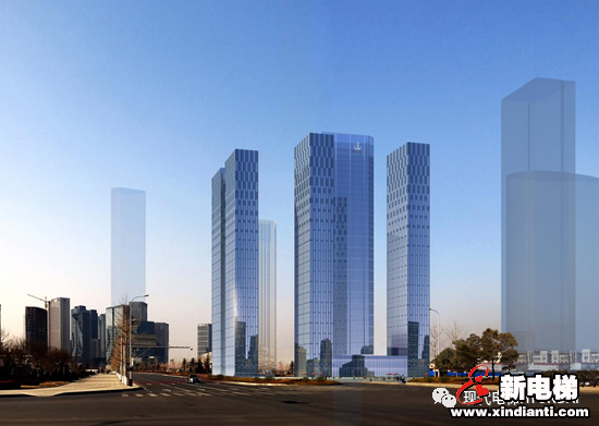 上海现代电梯签约大连新星集团项目(图1)