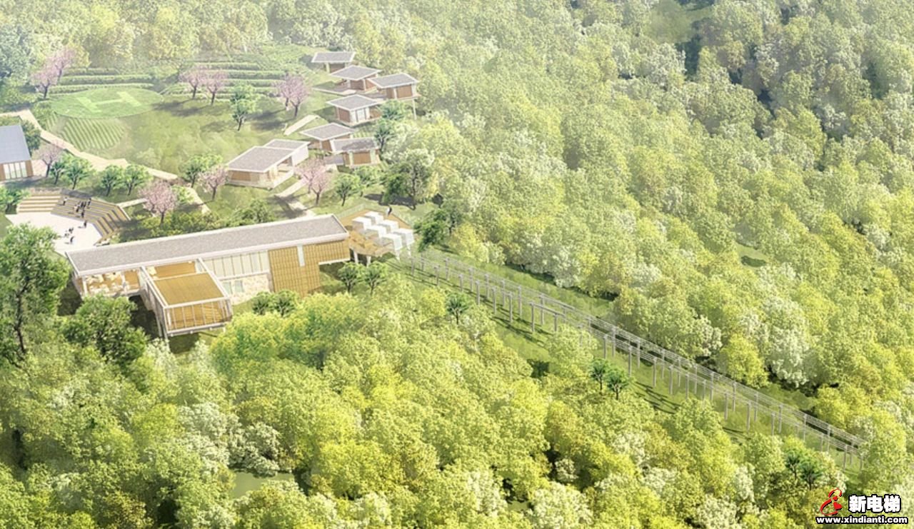 莱茵斜行电梯入驻又一高端山水度假酒店(图7)