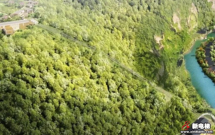 莱茵斜行电梯入驻又一高端山水度假酒店(图5)