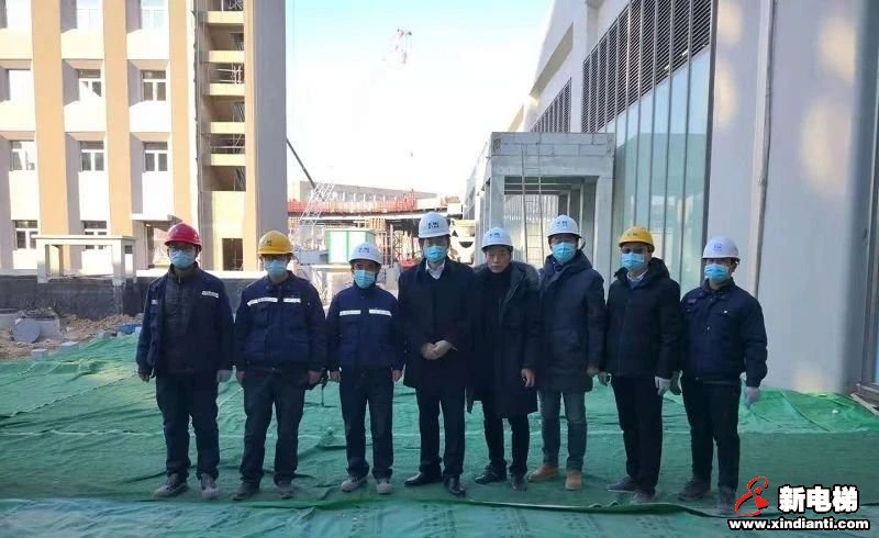 康力电梯董事长王友林视察京沈高铁北京朝阳站慰问一线员工(图5)