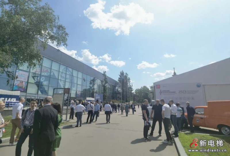 民族品牌，扬帆海外 | 森赫电梯亮相俄罗斯国际电梯展(图1)