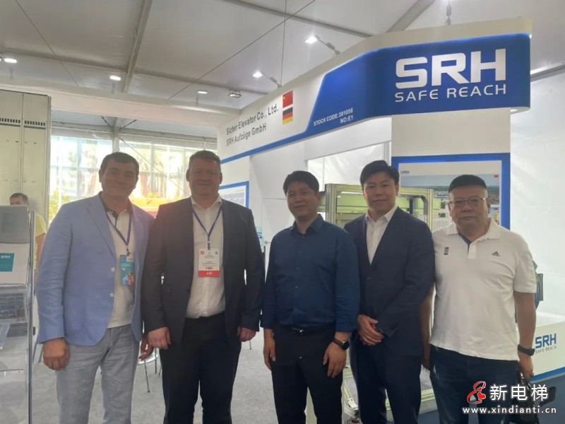民族品牌，扬帆海外 | 森赫电梯亮相俄罗斯国际电梯展(图3)