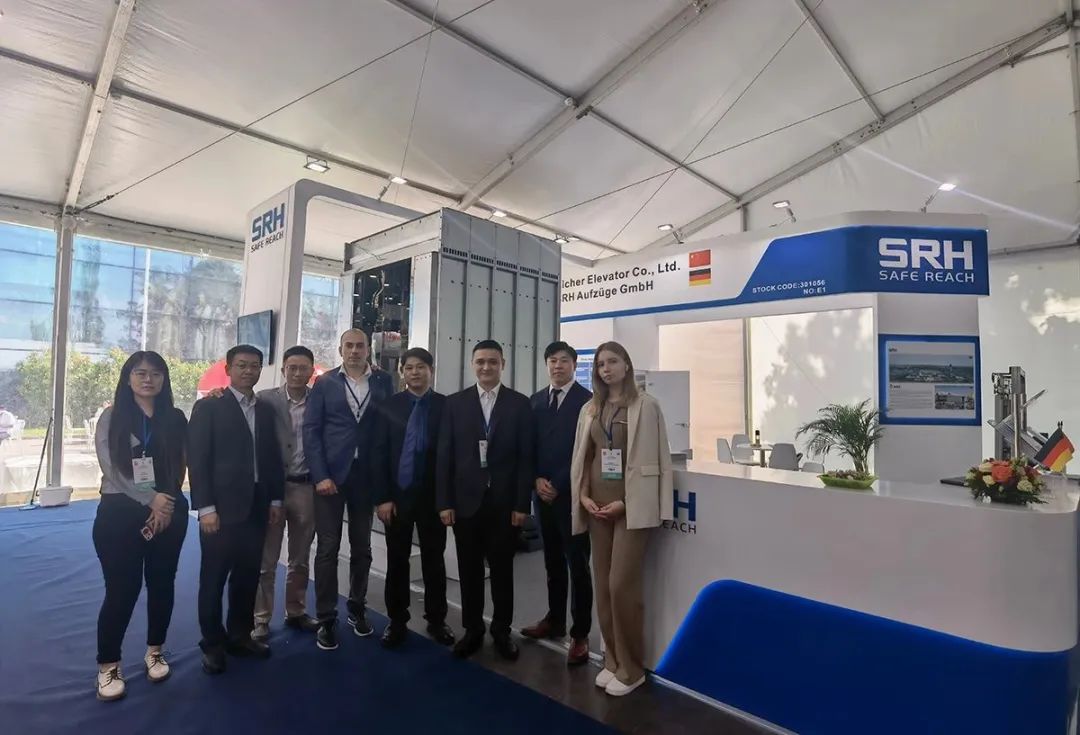 民族品牌，扬帆海外 | 森赫电梯亮相俄罗斯国际电梯展