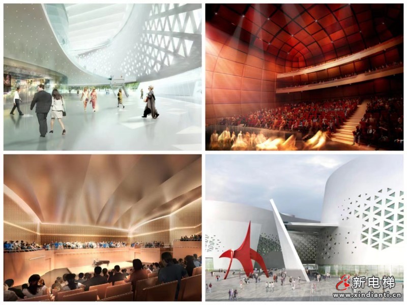 成都天府新区省级文化中心&康力电梯 共筑“书卷”地标(图3)