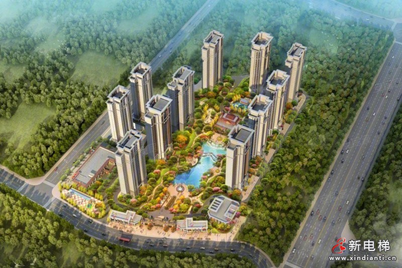 200台ￜ恒达富士电梯携手世界500强中国铁建地产共同打造乌鲁木齐宜居新社区