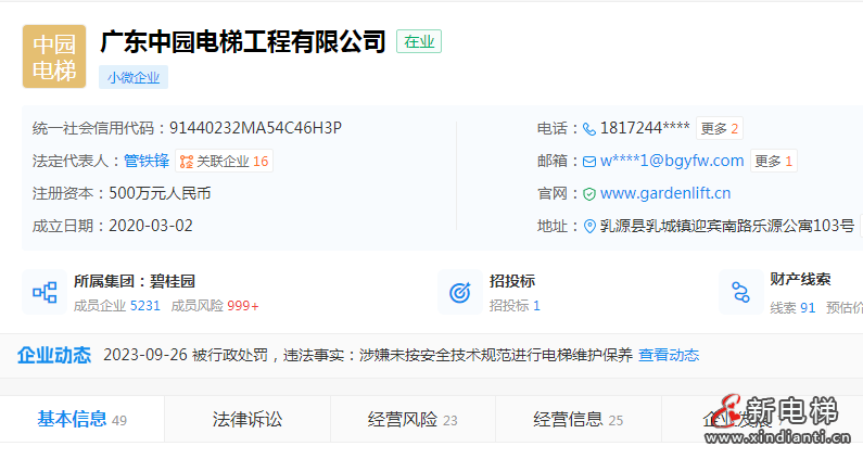 广东：电梯挤压事故、维保工身亡