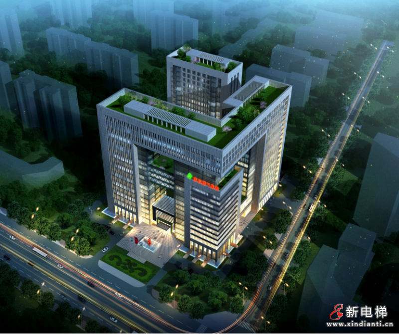 康力电梯赋能西部能源产业标杆--陕西燃气产业研发与孵化基地(图4)