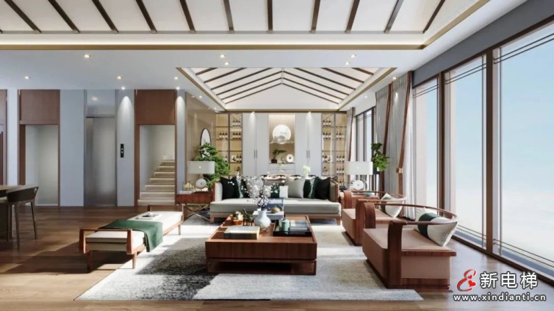 重新定义高端生活美学！博林特别墅梯与丽泽华著项目，共建沧州高尚别墅又一经典！(图4)