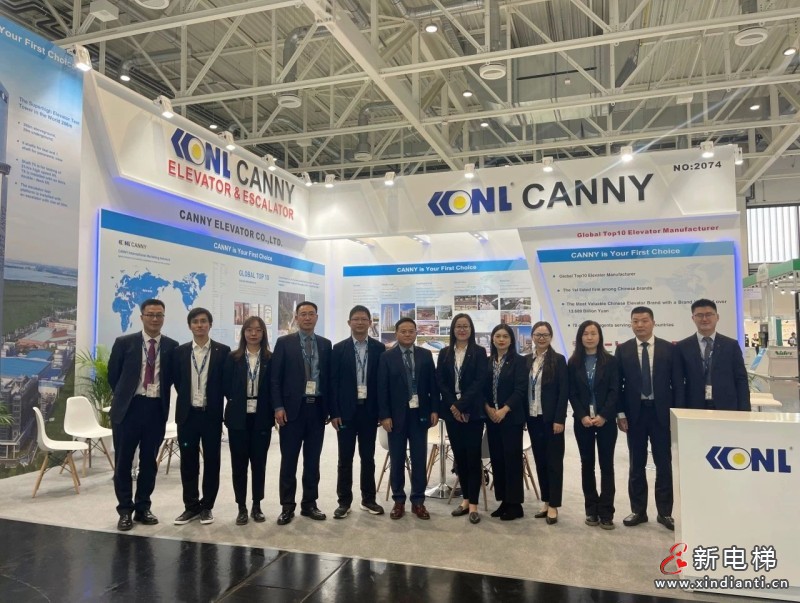 康力电梯荣耀亮相Interlift 2023德国国际电梯展(图2)