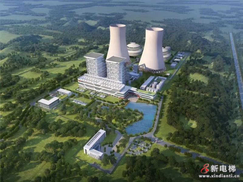 助力国家能源建设 | 康力KLKX消防电梯鼎力支持国能岳阳电厂新建工程首次并网