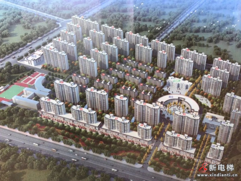 140台森赫电梯，诠释洛阳幸福人居新定义！(图2)