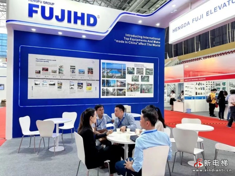 新站立足中国 走向世界| 恒达富士电梯精彩亮相2023越南国际电梯展览会(图2)