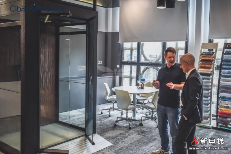 CIBES NEWS | 西柏思Antera Z90轿厢电梯在美国亚特兰大展厅闪耀登场(图9)