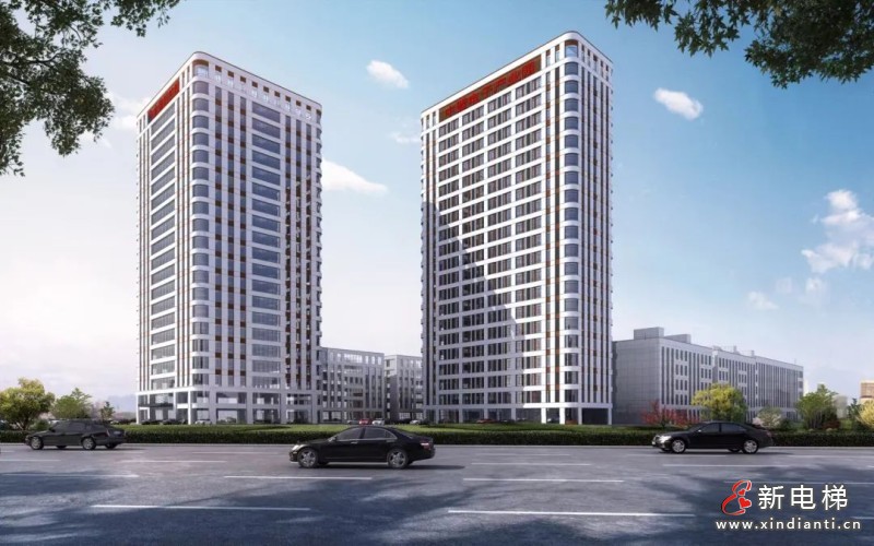 垂直出行新时代 | 莱茵电梯助力打造智能化写字楼(图2)