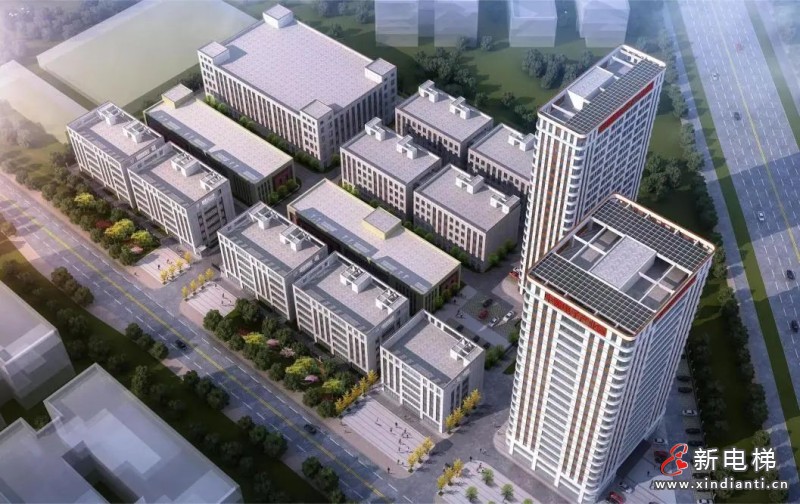 垂直出行新时代 | 莱茵电梯助力打造智能化写字楼