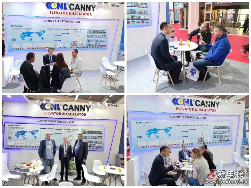 康力电梯荣耀亮相阿尔及利亚国际电梯展(图2)