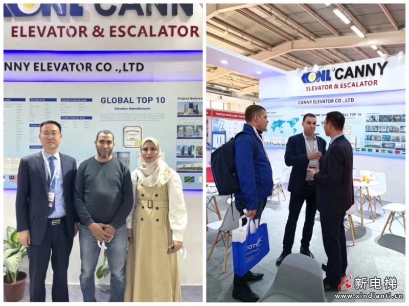 康力电梯荣耀亮相阿尔及利亚国际电梯展(图3)