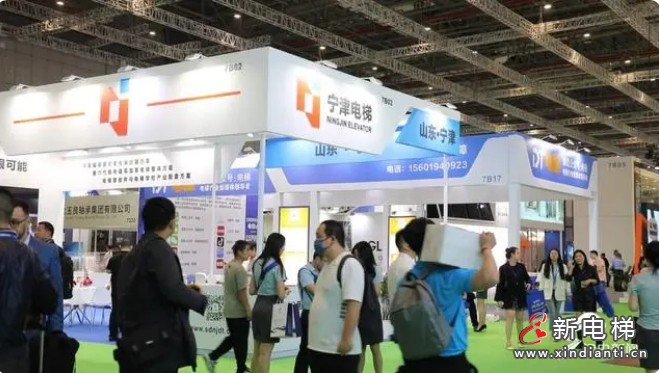 “宁津电梯”：叫响上海国际电梯展！(图5)
