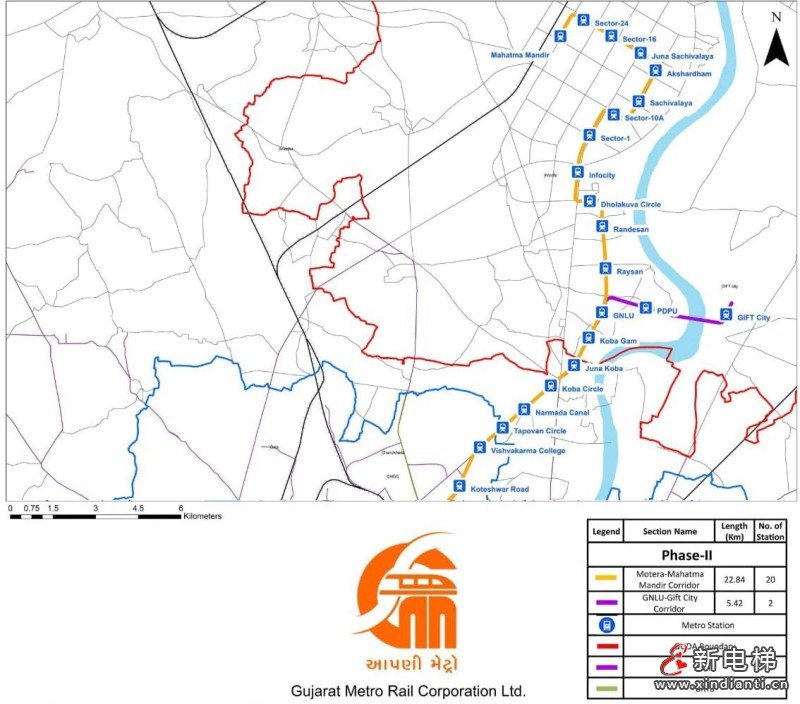 印度艾哈迈达巴德地铁：首批康力公交扶梯成功安装！(图4)