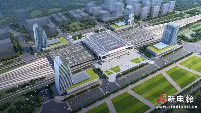 吹响奋斗号角，发起安装冲锋——新建城际铁路联络线“廊坊东站”首批扶梯到货纪实(图2)