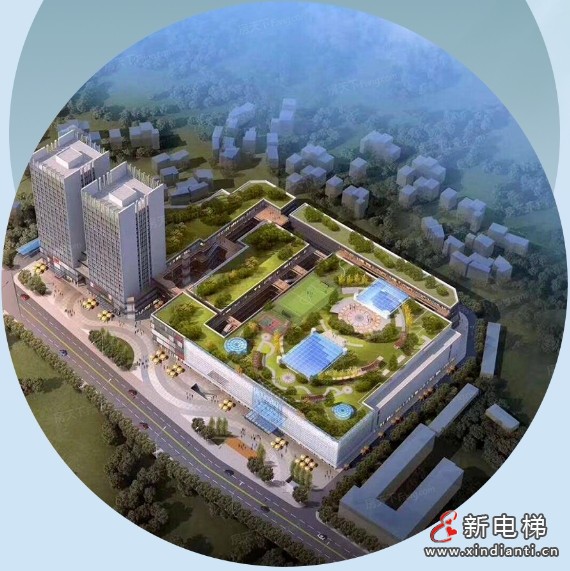 56台森赫电梯，奏响湘西古今融汇的商业新篇章(图2)