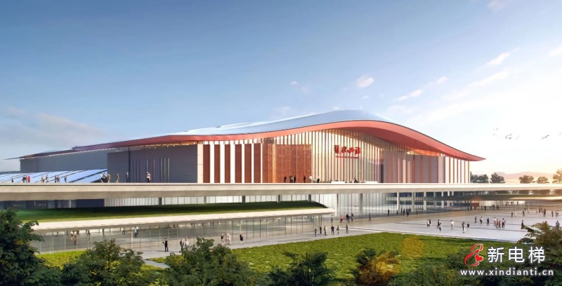 东北东部规模最大的铁路客运站@康力电梯！(图2)