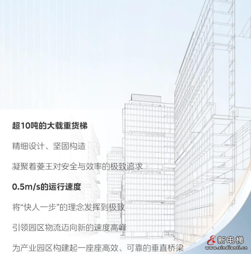 超大运载 实力非凡！菱王电梯大吨位标杆样板工程（二）