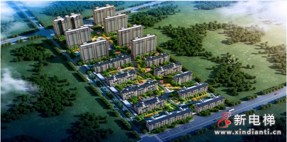 森赫电梯携手本地房企 实现河南高端人居生活