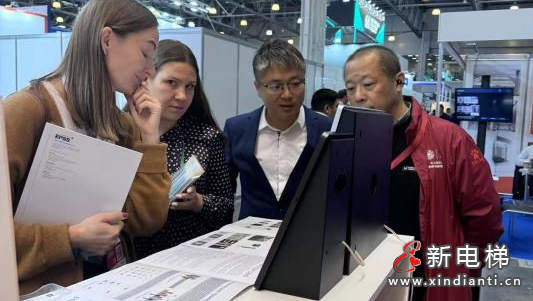 智引高速，驱动未来｜新时达闪耀俄罗斯国际电梯展(图2)
