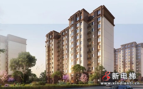 北京顺义重点民生工程@65台康力电梯