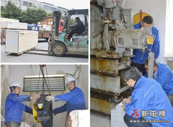 长兴首台 顺利竣工丨巨龙电梯长兴国债补贴更新改造项目(图3)