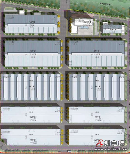绿色食品产业新地标丨28台森赫电梯，守护“舌尖上的武汉”(图2)