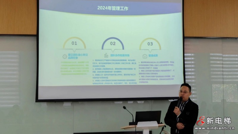 逆势而上，突围新生 | 苏州莱茵电梯 2024 年度销售年会圆满召开(图2)