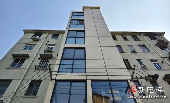 上海宝山这个小区被称为“超难”的电梯加装工程节前喜提首台电梯