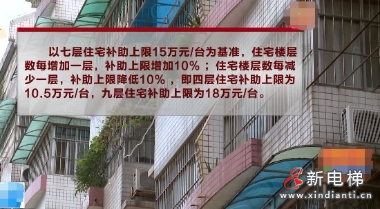 广西出台既有住宅加装电梯管理新规定 最高每台补助18万元