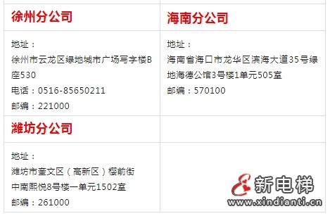 苏州江南嘉捷电梯有限公司服务理念和服务网络(图6)