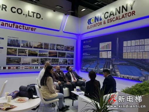 康力电梯成功亮相2025年土耳其国际电梯展(图7)