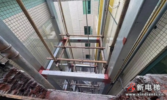 珠海香洲某小区加装电梯已支付80%工程款 承包方多次失信 两年未完工