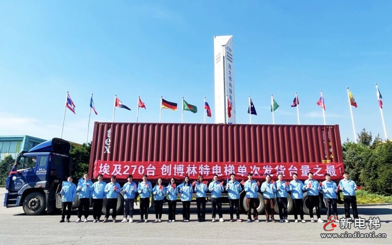远大智能博林特闪耀埃及电梯展，中国智造深耕非洲中东市场(图8)