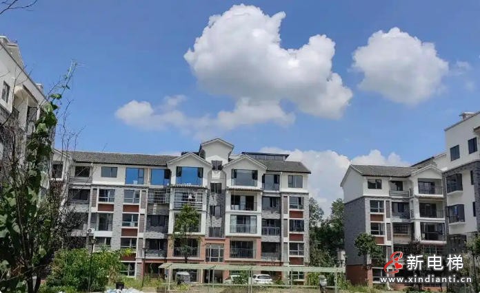 贵州贵阳某安置房停运两年的27台电梯终于恢复运行