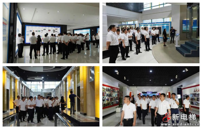 党建引领促发展 校企联动共提升 | 中共辽宁省委党校组织企业党组织参观远大智能博林特电梯(图5)
